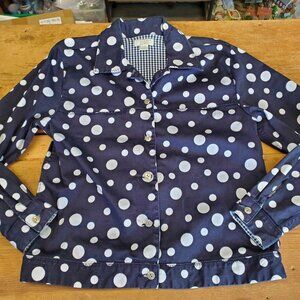 Christopher & Banks Polka-Dot Jacket